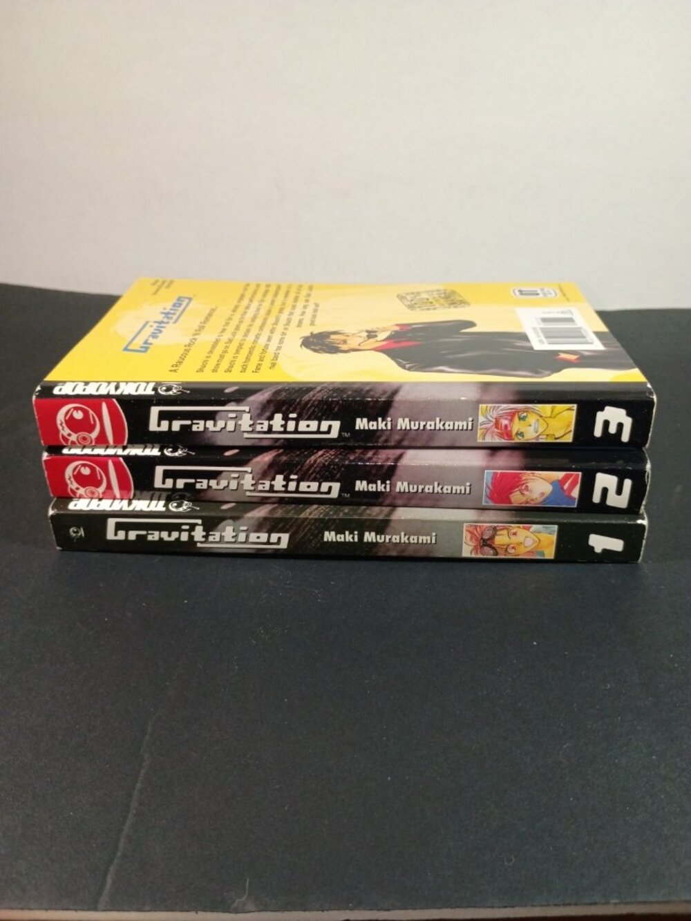 GRAVITATION by Maki Murakami Tokyopop Manga English Volumes 1-3